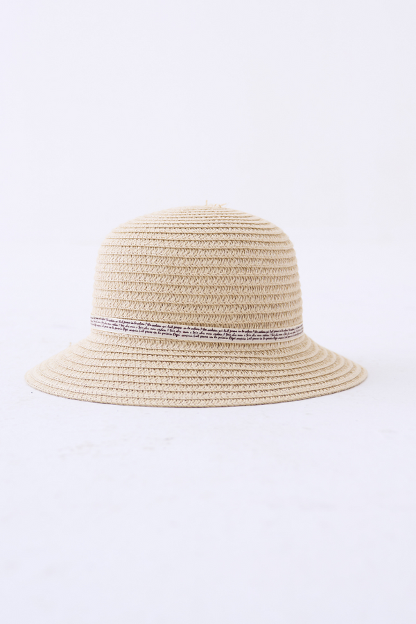 Cream Kids Beach Hat