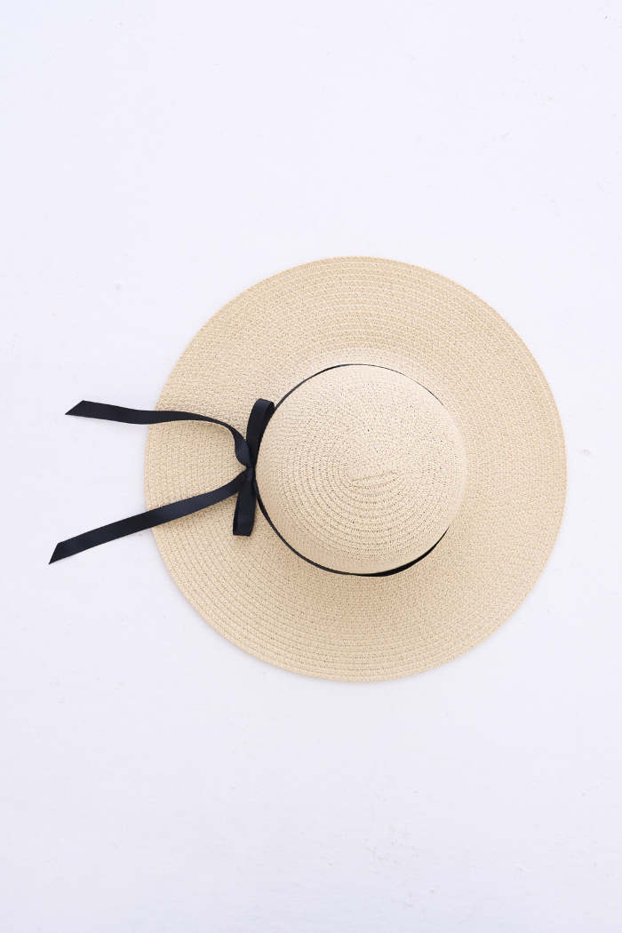 Cream Beach Hat