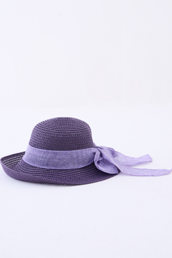 Purple Beach Hat