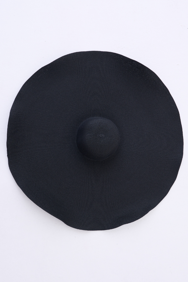 Black Oversized Hat