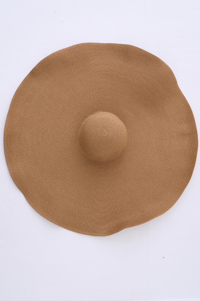 Tan Oversized Hat