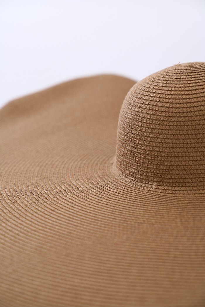 Tan Oversized Hat