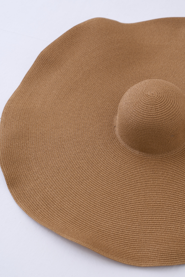 Tan Oversized Hat