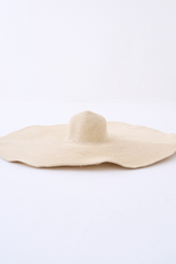 Cream Oversized Hat