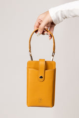 Camel Slip in Pouch with camel wristlet strap only